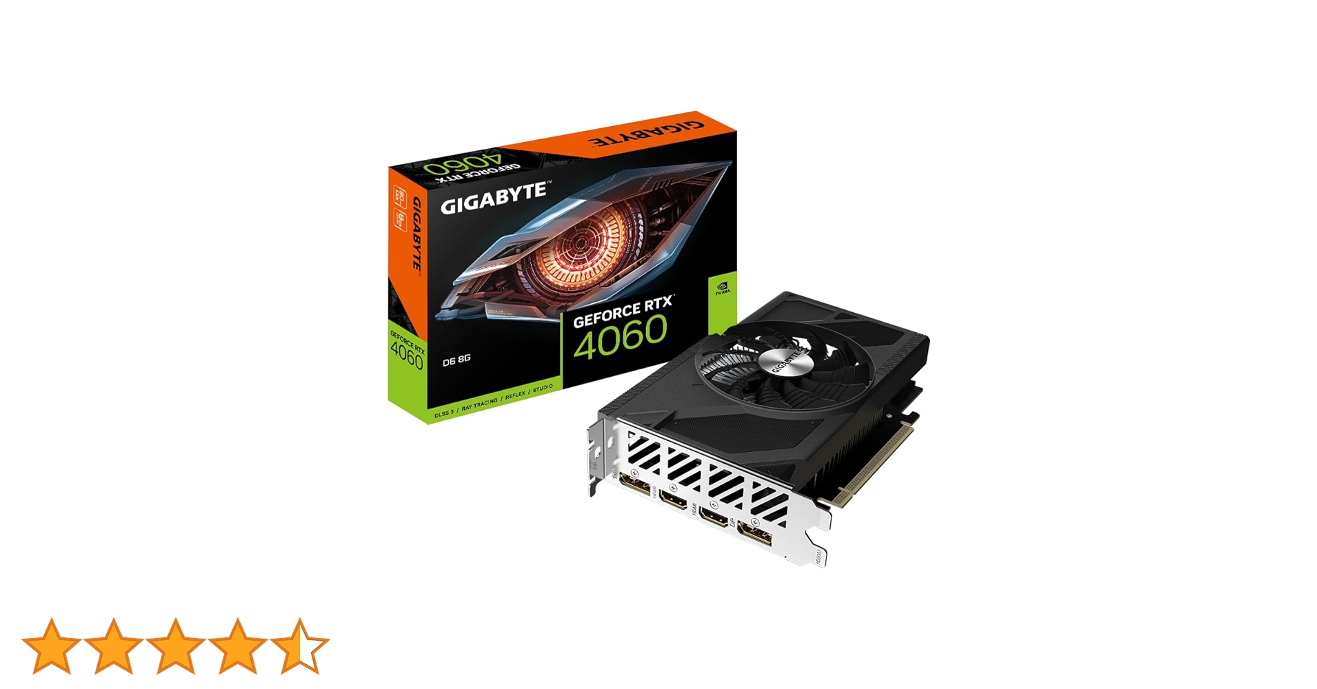 グラフィックボード・グラボ・ビデオカード GIGABYTE GEFORCE RTX 4060 D6 8G Amazon | GIGABYTE NVIDIA GeForce RTX4060 搭載 グラフィックボード